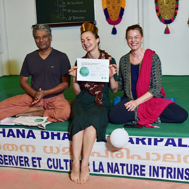 formation yoga diplôme Gaia healer